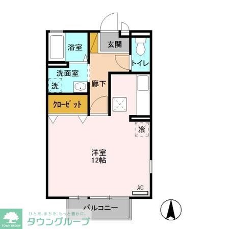 クレールIの物件間取画像